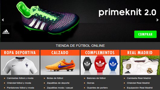 Futbol Factory tienda online