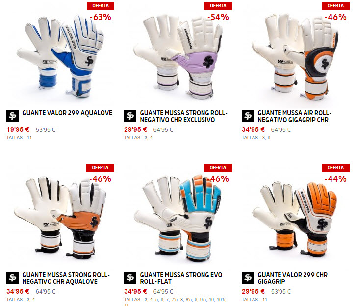 soloporteros guantes de portero