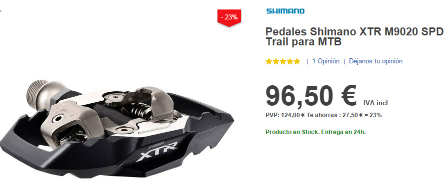 pedales shimano m9020 xtr