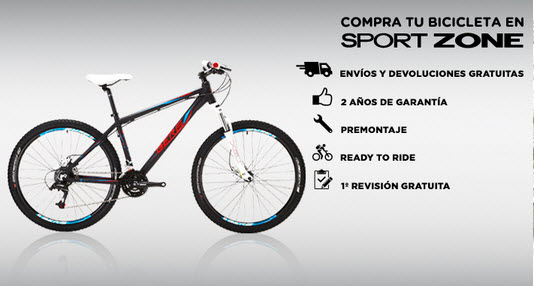 sport zone bicicletas