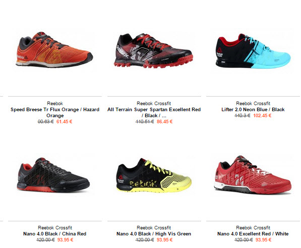 reebok crossfit outlets