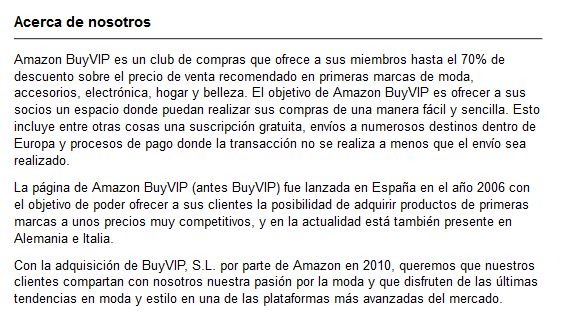 Amazonbuyvip opiniones