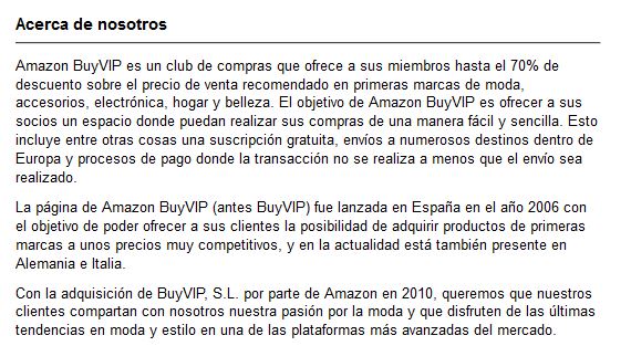 Amazonbuyvip opiniones