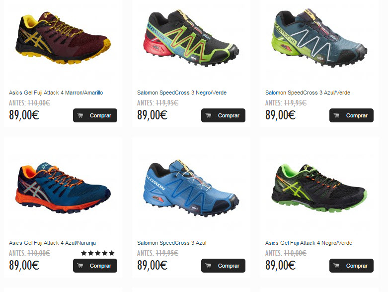 zapatillas trail ofertas