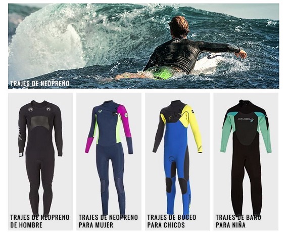 Ropa surf online