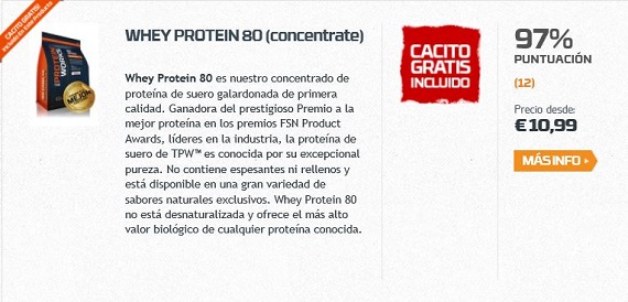 the protein works batidos de proteínas