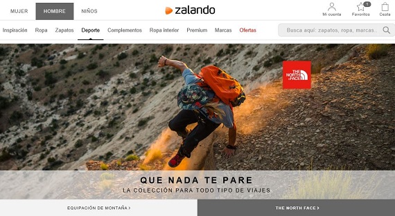 zalando ropa deportiva