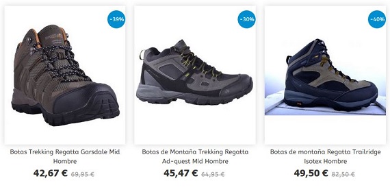 Botas de montaña baratas: ofertas y precios para hombre y mujer