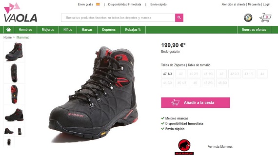 mammut-botas