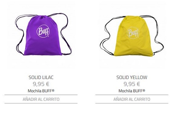 Buff mochilas