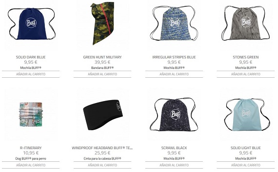 Buff tienda online