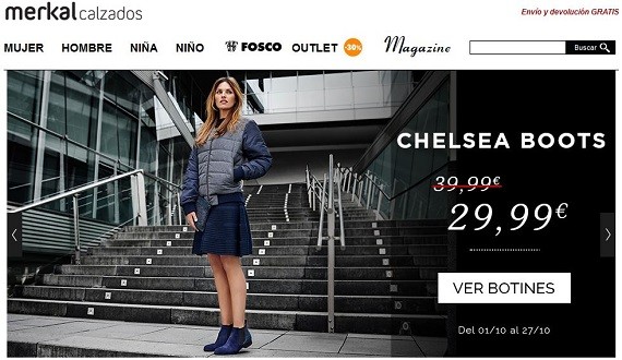 merkal outlet mujer