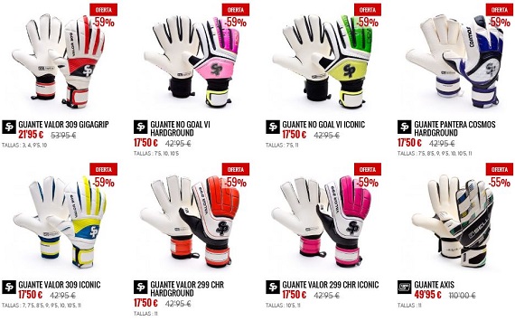 rebajas soloporteros guantes