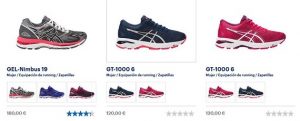 asics zapatillas running