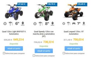 quads para adultos online