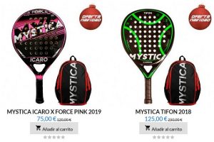 palas de padel mystica baratas